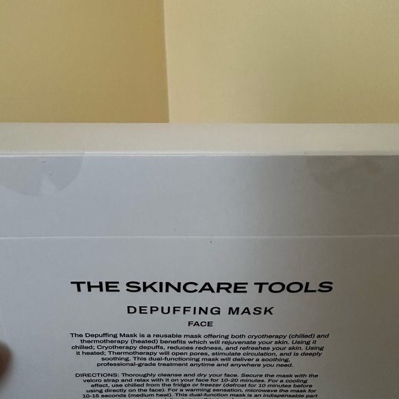 Depuffing Mask - White - Picture 4 of 4